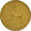 سکه 5 دینار 1319 برنز - VF30 - رضا شاه