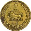 سکه 5 دینار 1319 برنز - VF25 - رضا شاه