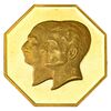 مدال طلا 10 گرمی بانک ملی (هشت ضلعی) - PF63 - محمد رضا شاه
