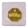 مدال طلا 5 گرمی بانک ملی (هشت ضلعی) - با پلمپ - PF67 - محمد رضا شاه