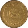 سکه 5 دینار 1319 برنز - EF45 - رضا شاه