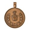 مدال برنز خدمت (دو رو تاج) - ضرب SPORRONG - رضا شاه