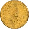 سکه طلا 1 تومان 1321 تصویری - AU58 - مظفرالدین شاه