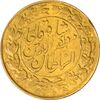 سکه طلا 1 تومان 1321 تصویری - AU58 - مظفرالدین شاه