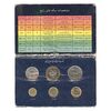 پک سکه های رایج بانک مرکزی (سکه 1 ریال 1373 دماوند) - UNC - جمهوری اسلامی