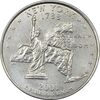 سکه کوارتر دلار 2001D ایالتی (نیویورک) - MS62 - آمریکا