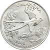 سکه کوارتر دلار 2008P ایالتی (اوکلاهما) - MS62 - آمریکا