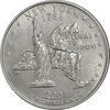سکه کوارتر دلار 2001P ایالتی (نیویورک) - MS61 - آمریکا