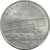 سکه کوارتر دلار 2001D ایالتی (کارولینای شمالی) - MS61 - آمریکا