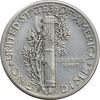 سکه 1 دایم 1942D مرکوری - EF45 - آمریکا