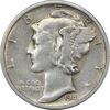 سکه 1 دایم 1944S مرکوری - EF45 - آمریکا
