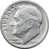 سکه 1 دایم 1946D روزولت - AU55 - آمریکا