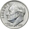 سکه 1 دایم 1963D روزولت - MS62 - آمریکا