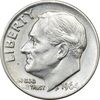 سکه 1 دایم 1964 روزولت - AU50 - آمریکا