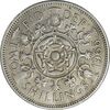 سکه 2 شیلینگ 1966 الیزابت دوم - AU55 - انگلستان