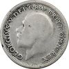 سکه 6 پنس 1926 جرج پنجم - VF25 - انگلستان