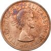 سکه 1 پنی 1963 الیزابت دوم - AU55 - انگلستان