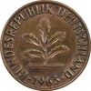 سکه 2 فینیگ 1963F جمهوری فدرال - EF45 - آلمان