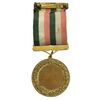 مدال آویز ورزشی برنز قهرمانی کشتی کشور (طلایی) - EF - محمد رضا شاه