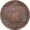 سکه 1 فینیگ 1967G جمهوری فدرال - AU55 - آلمان