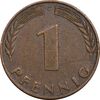 سکه 1 فینیگ 1968G جمهوری فدرال - EF40 - آلمان