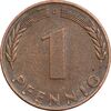 سکه 1 فینیگ 1970D جمهوری فدرال - EF45 - آلمان
