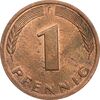 سکه 1 فینیگ 1981F جمهوری فدرال - AU58 - آلمان
