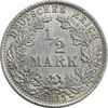 سکه 1/2 مارک 1915A ویلهلم دوم - MS61 -  آلمان