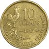 سکه 10 فرانک 1958 جمهوری چهارم - AU58 - فرانسه