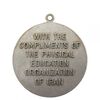 مدال یادبود سازمان تربیت بدنی ایران - چوگان - بزرگ - محمدرضا شاه