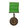 مدال برنز بپاداش خدمت (با جعبه و روبان فابریک) - UNC - رضا شاه