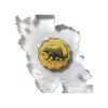 مدال طلا یادبود خرس سیاه بلوچی - 1 گرمی
