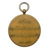 مدال برنز آویزی تاجگذاری 1346 (روز) ضرب ایران - EF - محمد رضا شاه