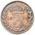 سکه 3 پِنس ویکتوریا