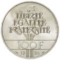 سکه 100 فرانک جمهوری