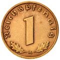 سکه 1 رایش فینیگ رایش سوم