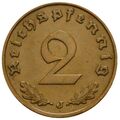 سکه 2 رایش فینیگ رایش سوم
