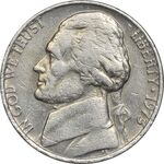 سکه 5 سنت 1973 جفرسون - EF40 - آمریکا