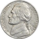سکه 5 سنت 1983D جفرسون - EF40 - آمریکا