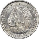 سکه 50 سنتاوو 1975 ایالات متحده - MS63 - مکزیک