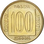 100 دینار
