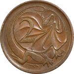 سکه 2 سنت 1975 الیزابت دوم - EF45 - استرالیا