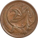 سکه 2 سنت 1977 الیزابت دوم - EF45 - استرالیا