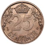 25 سنتیمو آلفونسوی سیزدهم