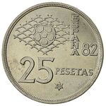 25 پزتا خوان کارلوس یکم