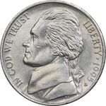 سکه 5 سنت 1995D جفرسون - MS61 - آمریکا