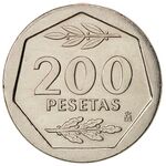 200 پزتا خوان کارلوس یکم