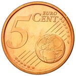 5 یورو سنت خوان کارلوس یکم