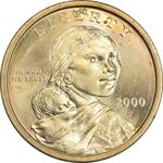 سکه یک دلار 2000P ساکاگاوا (دختر سرخپوست) - MS64 - آمریکا