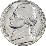 سکه 5 سنت 1983F جفرسون - AU58 - آمریکا